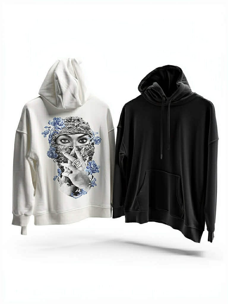 TWENTY Oversized Crew Zip Jacket