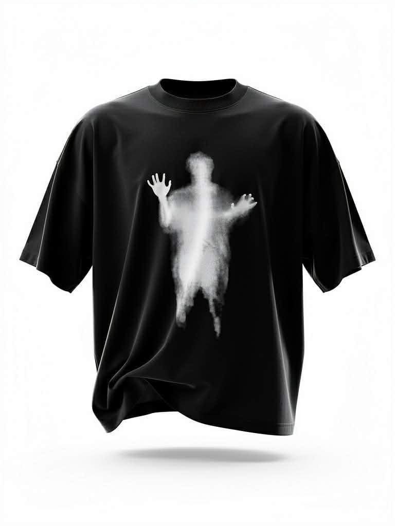 TWENTY Oversized Faded Croos T-Shirt