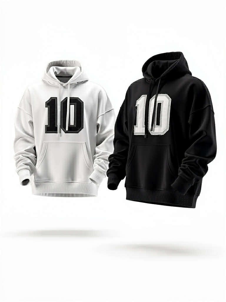 TWENTY Oversized 10 Icon Hoodie