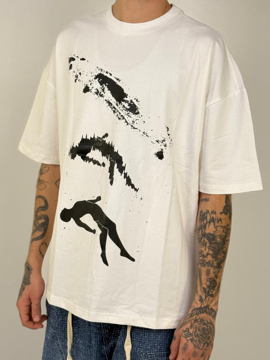 Oversize Twenty White Tee