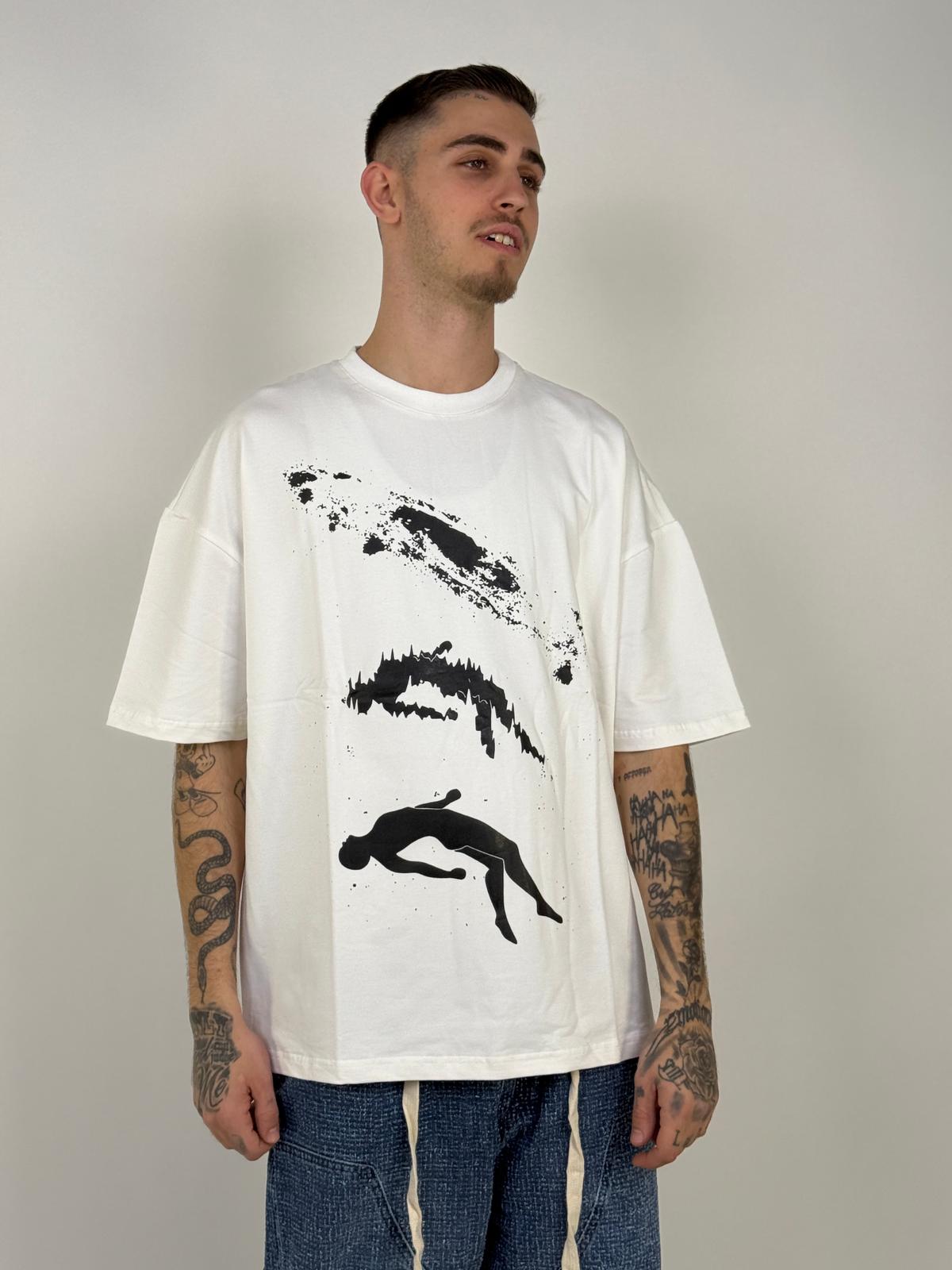 Oversize Twenty White Tee