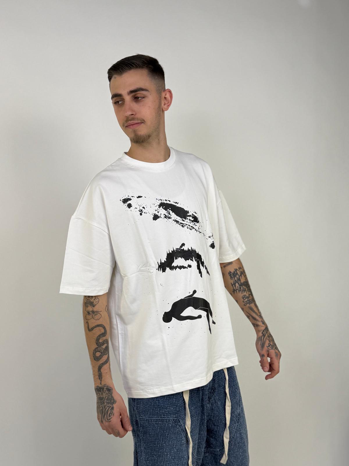 Oversize Twenty White Tee